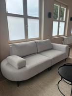 Sevn Tweezits bank licht grijs met donkere spikkel, Ophalen, 150 tot 200 cm, Tweepersoons, 75 tot 100 cm
