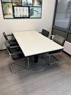 tafel met vier stoelen, Huis en Inrichting, Tafels | Eettafels, Ophalen, Overige materialen, Gebruikt, 100 tot 150 cm