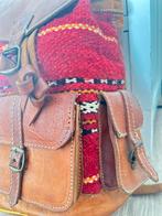 Marokkaanse leren tas, Ophalen of Verzenden