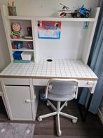 Ikea Micke bureau met bovenstuk, Kinderen en Baby's, Ophalen of Verzenden, Tafel(s), Zo goed als nieuw