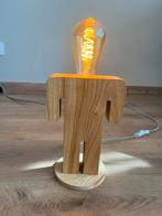Tafellamp Adam (hout), Minder dan 50 cm, Ophalen of Verzenden, Zo goed als nieuw, Hout