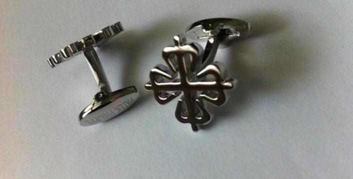 Manchetknopen met het calatrava kruis, patek philippe, Sieraden, Tassen en Uiterlijk, Manchetknopen, Nieuw, Overige materialen