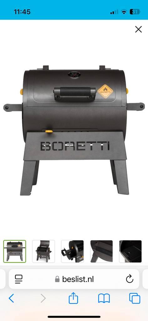 Boretti TERZO, Tuin en Terras, Houtskoolbarbecues, Nieuw, Ophalen
