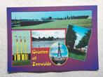 Zeewolde - Groeten uit. Vijfluik (paars), Verzamelen, Ansichtkaarten | Nederland, Ophalen of Verzenden, 1980 tot heden, Ongelopen