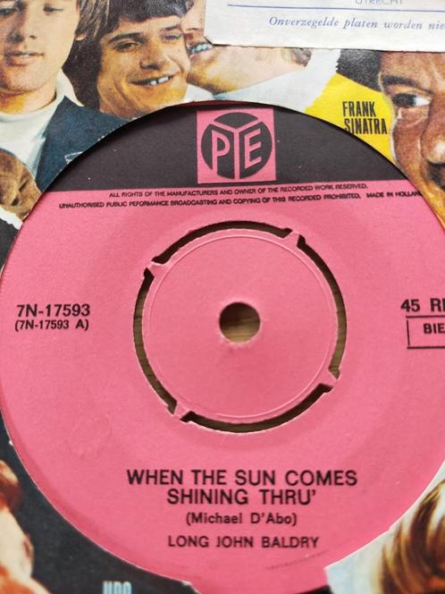 Long John Baldry , when the sun comes shining tru, Cd's en Dvd's, Vinyl Singles, Zo goed als nieuw, Pop, Ophalen of Verzenden