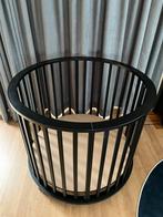 Ronde zwarte box circa van Babypark, Kinderen en Baby's, Boxen, Ophalen, Zo goed als nieuw, Rond, Wieltjes
