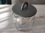 Grote glazen theepot, Ophalen of Verzenden, Zo goed als nieuw