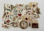 Vintage stickers, Hobby en Vrije tijd, Stickers en Plaatjes, Verzenden, Nieuw, Meerdere stickers