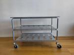 Vintage Ikea trolley Tunstra design Niels Gammergaard metaal, Ophalen, Minder dan 50 cm, 50 tot 100 cm, .