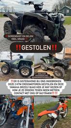 ‼️GESTOLEN‼️ Yamaha Grizzly 700 EPS, Motoren, Quads en Trikes