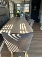 4 eetkamerstoelen - Merk Eleonora, Ophalen, Drie, Zo goed als nieuw, Stof