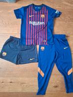 FC Barcelona trainingsset Nike maat 110-116, Gebruikt, Jongen of Meisje, Ophalen of Verzenden, Setje