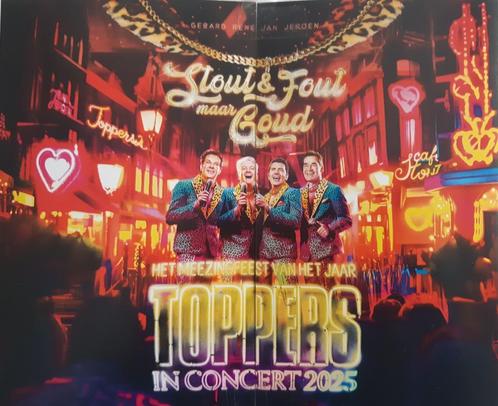 Toppers in concert - 1 juni - zitplaatsen, Tickets en Kaartjes, Concerten | Overige, Twee personen, Juni