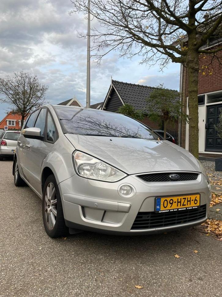 Ford S-Max 2.0 16V 107KW 2009 Grijs, Auto's, Ford, Particulier, S-Max, Airconditioning, Centrale vergrendeling, Climate control
