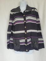 Leuk zwart gestreept vest mt XL merk Bonita, Kleding | Dames, Truien en Vesten, ., Zwart, Maat 46/48 (XL) of groter, Ophalen of Verzenden