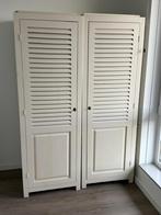 Witte louvre kasten – stijlvol & praktisch, Ophalen, Zo goed als nieuw