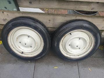 Citroen 2 CV  4 velgen met banden beschikbaar voor biedingen
