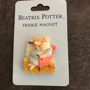 Beatrix Potter Magneet 3D, Pig Robinson Nieuw in Verpakking beschikbaar voor biedingen