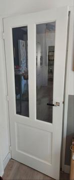 Witte binnendeuren (diversen, ook met glas), Doe-het-zelf en Verbouw, Deuren en Horren, Ophalen, 80 tot 100 cm, Binnendeur, Zo goed als nieuw