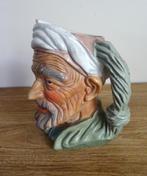 Zeldzame karakterkop, man met hoofdtooi. Kruikje, kan, Antiek en Kunst, Verzenden