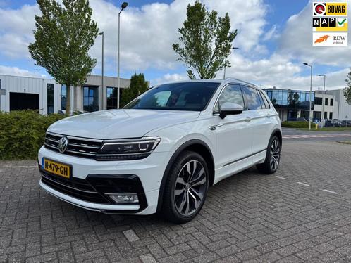 Volkswagen Tiguan 2.0 TDI 4Motion Highline panoramadak leder, Auto's, Volkswagen, Bedrijf, Te koop, Tiguan, 360° camera, 4x4, ABS