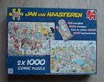Nwe Jan van Haasteren legpuzzels 2x1000st zeebanket en taart, Ophalen of Verzenden, 500 t/m 1500 stukjes, Nieuw, Legpuzzel