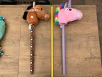 2 nieuwe zgan hobby horses of stokpaardjes 70cm.ALLEEN OPHAL, Ophalen, Nieuw