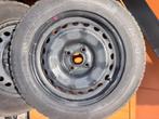 Stalen velgen met winterbanden, Auto-onderdelen, Banden en Velgen, Gebruikt, 15 inch, Banden en Velgen, Personenwagen