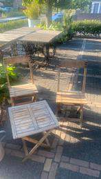 Bistrosetje brocante, Tuin en Terras, Tuinsets en Loungesets, Ophalen, Zo goed als nieuw, Overige materialen, 2 zitplaatsen