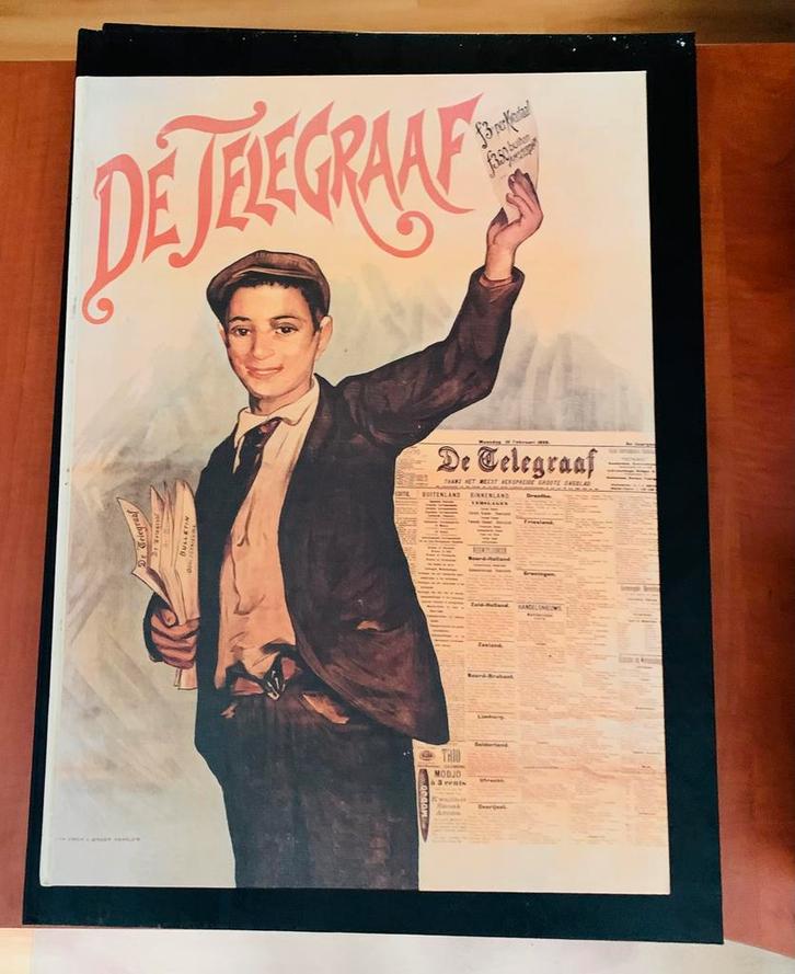 Jubileumboek | 100 jaar Telegraaf | Perfecte staat, Boeken, Film, Tv en Media, Zo goed als nieuw, Media, Ophalen of Verzenden