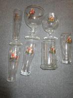 7 verschillende Hertog Jan bierglazen, Ophalen, Zo goed als nieuw, Glas of Glazen, Hertog Jan