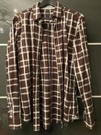 Hugo Boss; Slim-Fit Overhemd Van Katoenen; Maat 41; Brown, Kleding | Heren, Overhemden, Bruin, Ophalen of Verzenden, Zo goed als nieuw