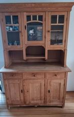 Buffetkast oud grenen, Huis en Inrichting, Kasten | Buffetkasten, Ophalen, Gebruikt, 100 tot 150 cm, 200 cm of meer