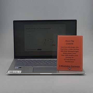 Asus Flip C434TA Core M3-8100Y 8GB/64GB eMMC Chrome OS Touch beschikbaar voor biedingen
