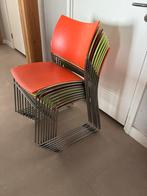 Kantoorstoelen 9 Stuks! Alles in één keer mee., Huis en Inrichting, Stoelen, Ophalen, Kunststof, Gebruikt, Overige kleuren