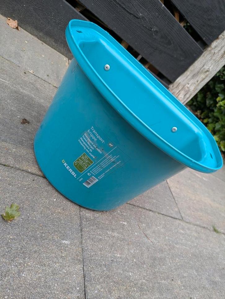 Kerbl voerbak 12l, Dieren en Toebehoren, Paarden en Pony's | Overige Paardenspullen, Zo goed als nieuw, Overige soorten, Ophalen