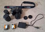 Lumix GH3 + 3 lenzen in zeer goede staat!, Ophalen of Verzenden, Zo goed als nieuw, Spiegelreflex, 8 keer of meer