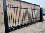 Automatische Schuifpoort Kopal, Ophalen, Zo goed als nieuw, IJzer, Spijlenhekwerk