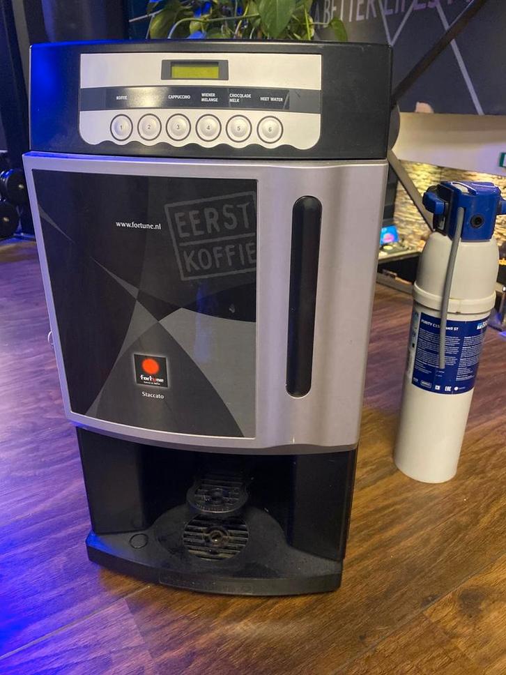 Professionele Koffiemachine Horeca/Kantoor, Witgoed en Apparatuur, Koffiezetapparaten, Gebruikt, Gemalen koffie, Koffiebonen, Koffiemachine