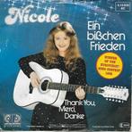 Nicole - Ein bisschen frieden (Eurovision 1982), Cd's en Dvd's, Vinyl Singles, Gebruikt, Overige genres, 7 inch, Single