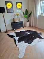 Prachtig koeien huid, vloer kleed, koehuid, zwart/wit, Ophalen, Wit, 50 tot 100 cm, Zo goed als nieuw