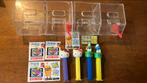 Pez smurfen hello kitty en stapelbare schepsnoep bakjes, Ophalen of Verzenden, Zo goed als nieuw, Jongen of Meisje