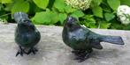VOGELS / set / brons / MUSSEN / tuinbeeld / groen, Tuin en Terras, Tuinbeelden, Dierenbeeld, Nieuw, Info@huisentuindecoratiemarie.nl