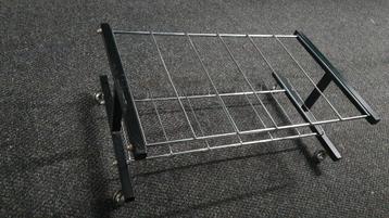 Seventies platenmeubel platenrek lp verrijdbaar (lezen aub) beschikbaar voor biedingen