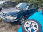 Saab 9-3 voor onderdelen, Ophalen, Voor, Saab, Deur