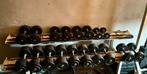 Dumbells 2 t/m 26KG inclusief rek, Sport en Fitness, Ophalen, Gebruikt, Rug, Dumbbell