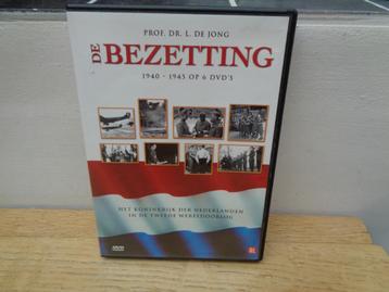 De Bezetting 1940-1945 [Prof.Dr.Lou de Jong][6-dvd set] beschikbaar voor biedingen