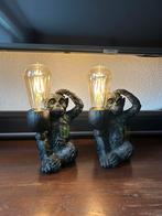 Set tafel apen lampen (dierenlamp), Ophalen of Verzenden, Zo goed als nieuw, Minder dan 50 cm