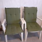 4 tuinstoel kussens zonder stoelen, Tuin en Terras, Ophalen, Gebruikt, Textileen