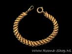 14 karaat gouden Horloge ketting, Antiek en Kunst, Antiek | Goud en Zilver, Ophalen of Verzenden, Goud